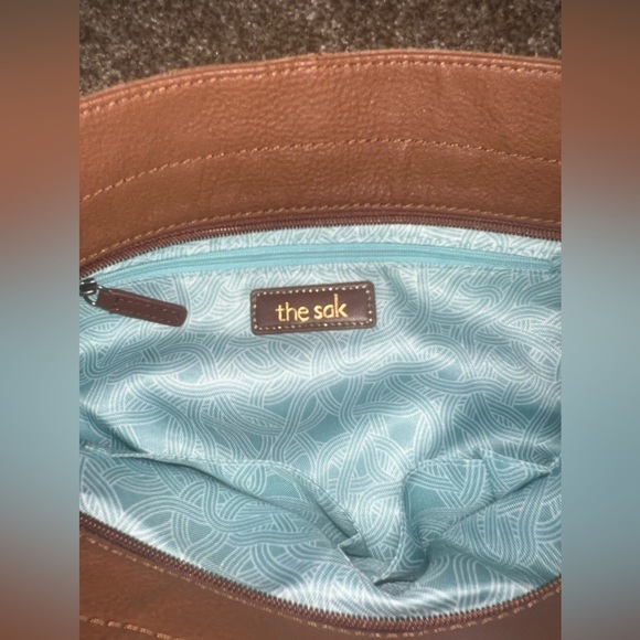 The Sak Soft Brown Leather Tote - Picture 10 of 11